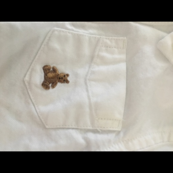 4/$20 Baby GAP white button down shirt - Picture 2 of 3